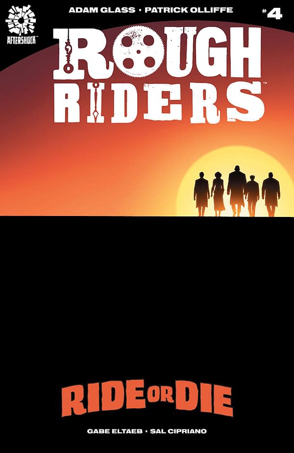 Rough Riders: Ride or Die #4 cover by Patrick Olliffe and Gabe Eltaeb