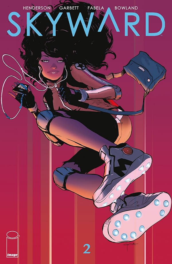 Skyward #2 cover by Lee Garbett