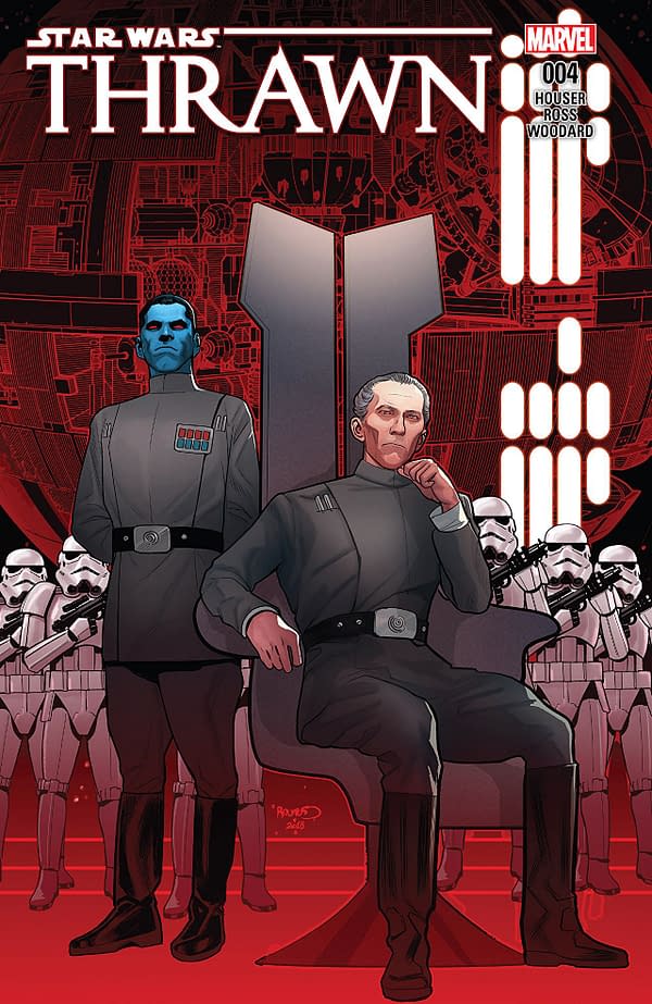 Star Wars: Thrawn #4 cover by Paul Renaud