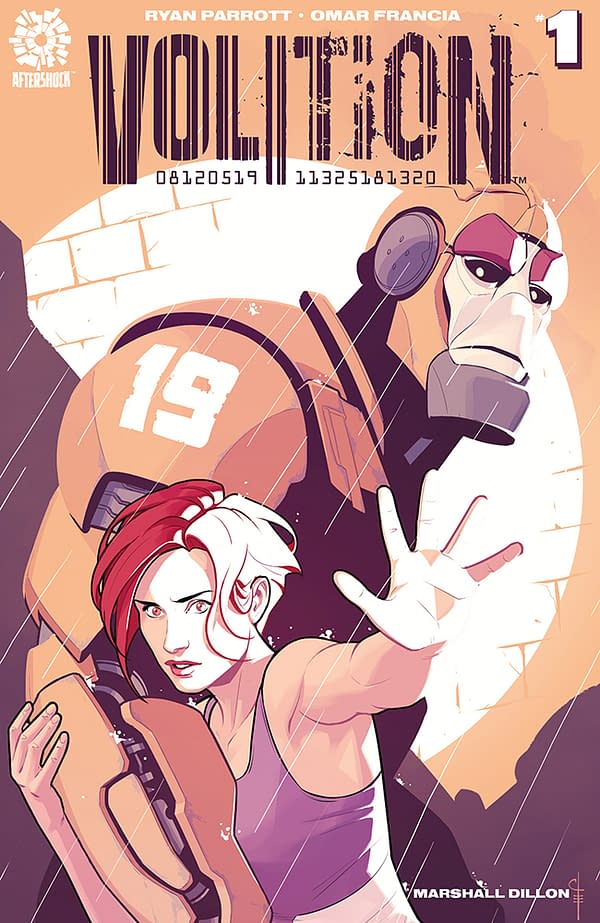 Ryan Parrott and Omar Francia Explore Robot Rights in Volition, a New AfterShock Comic for August
