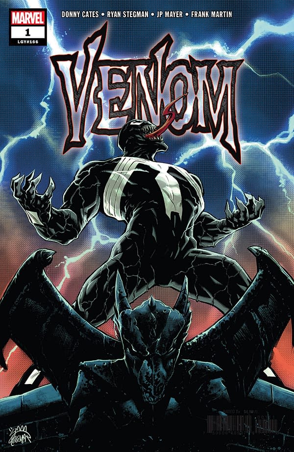 Venom #1 cover by Ryan Stegman and Frank Martin