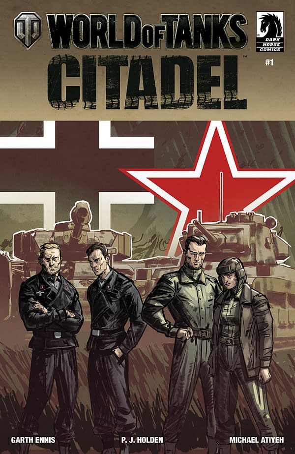 World of Tanks: Citadel #1 cover by Isaac Hannaford