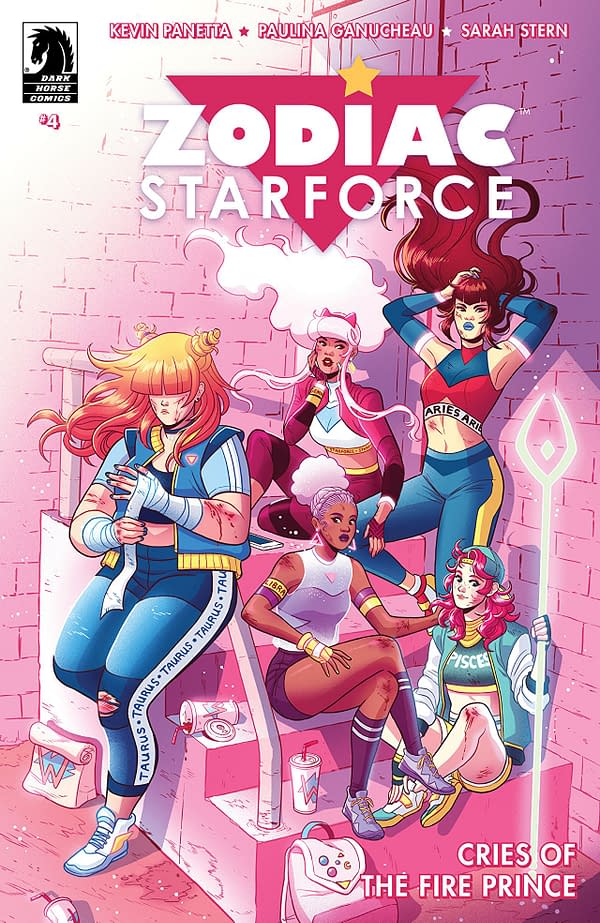 Zodiac Starforce Vol. 2 #4 cover by Paulina Ganucheau