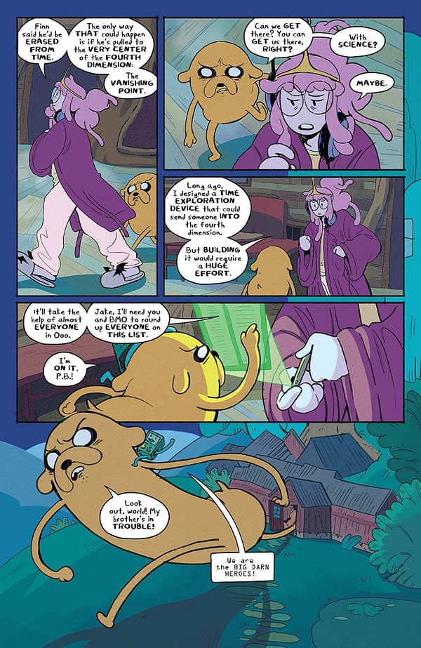 Adventure Time: Beginning of the End #2 art by Marina Julia and Whitney Cogar