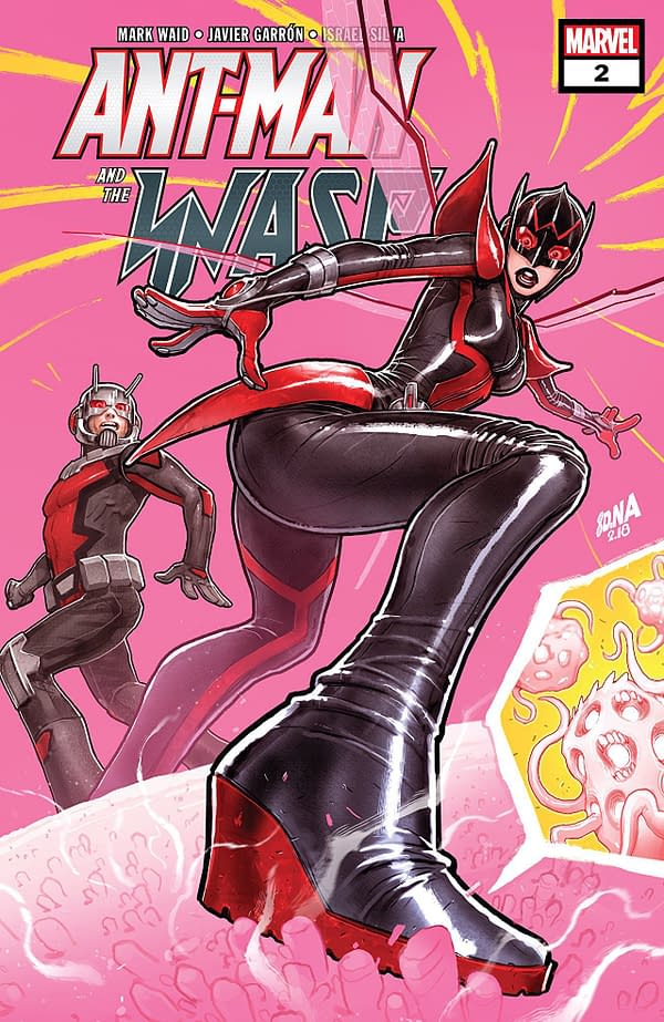 Ant-Man and the Wasp #2 cover by David Nakayama