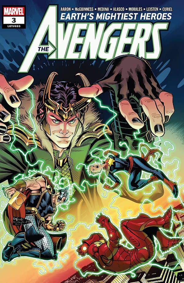 Avengers #3 cover by Ed McGuinness
