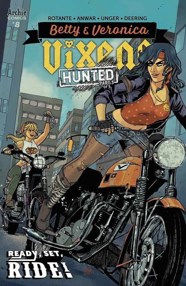 Since When Do Psycho Chicks Read Comics A Pre Order Preview Of Betty And Veronica Vixens 8