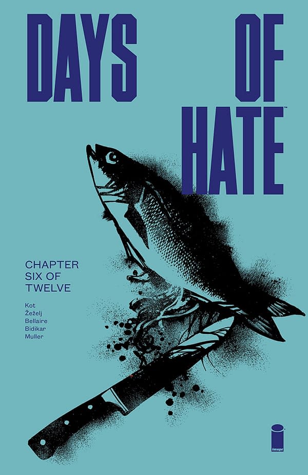 Days of Hate #6 cover by Danijel Zezelj