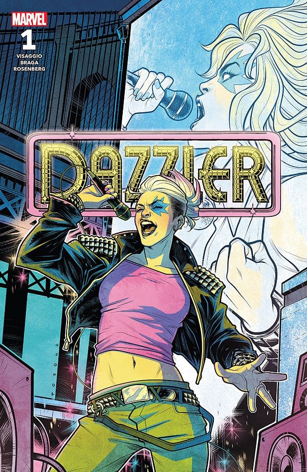 Dazzler: X-Song #1 cover by Elizabeth Torque