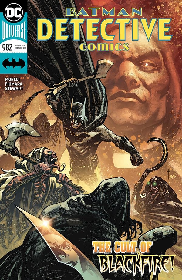 Batman: Detective Comics #982 cover by Sebastian Fiumara and Brad Anderson