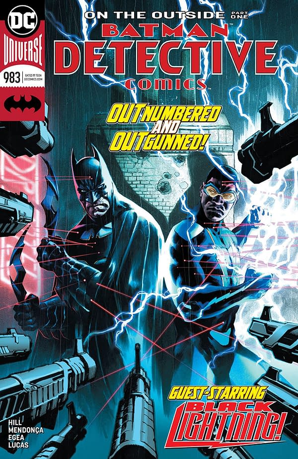 Batman: Detective Comics #983 cover by Eddy Barrows, Eber Ferreira, and Adriano Lucas