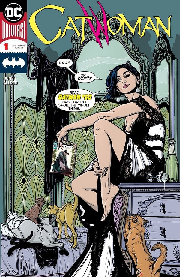 Catwoman #1 Cover Suggests She May Not Get Married to Batman