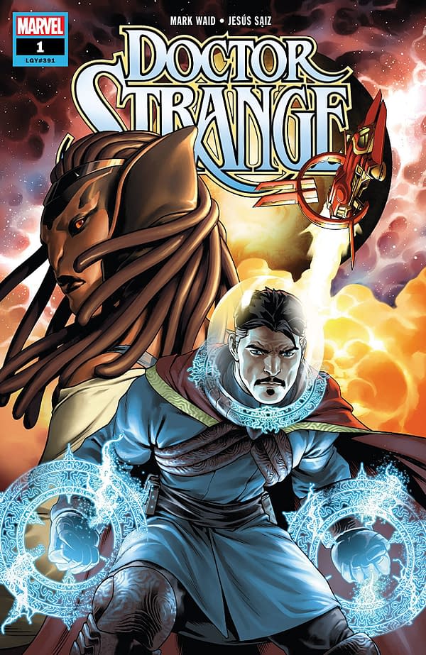 Doctor Strange #1 cover by Jesus Saiz