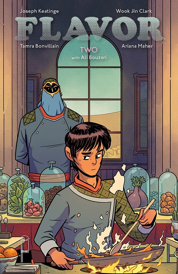 Flavor #2 cover by Wook Jin Clark and Tamra Bonvillain