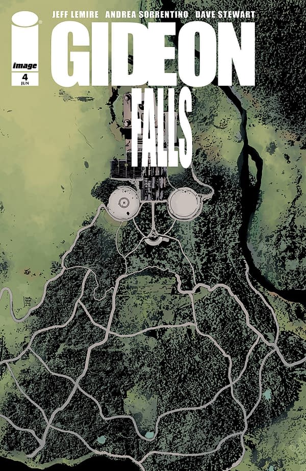 Gideon Falls #4 cover by Andrea Sorrentino