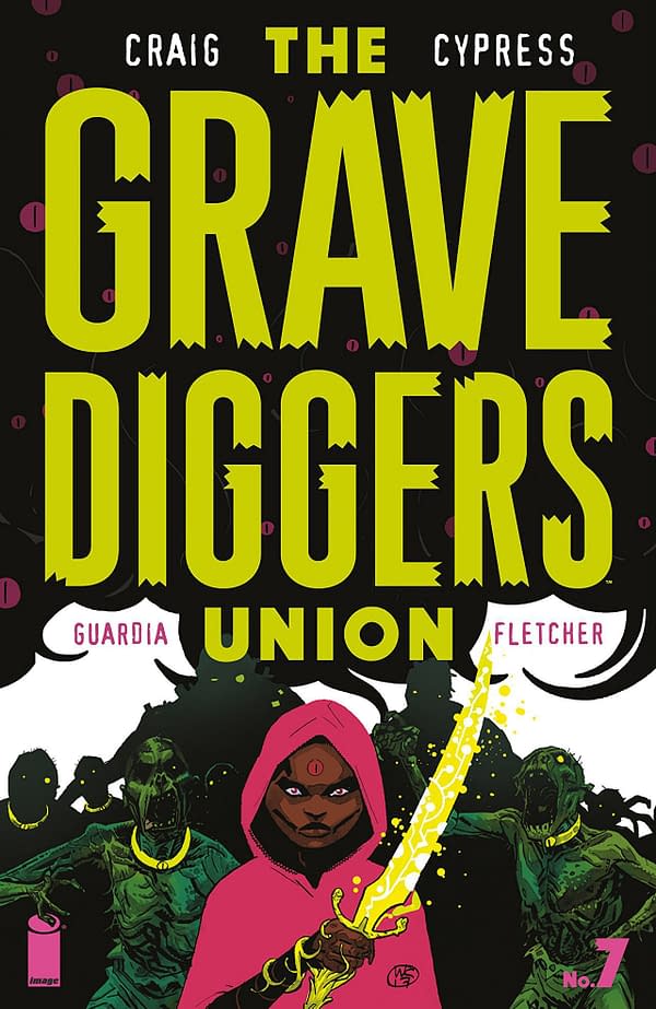 Gravediggers Union #7 cover by Wes Craig