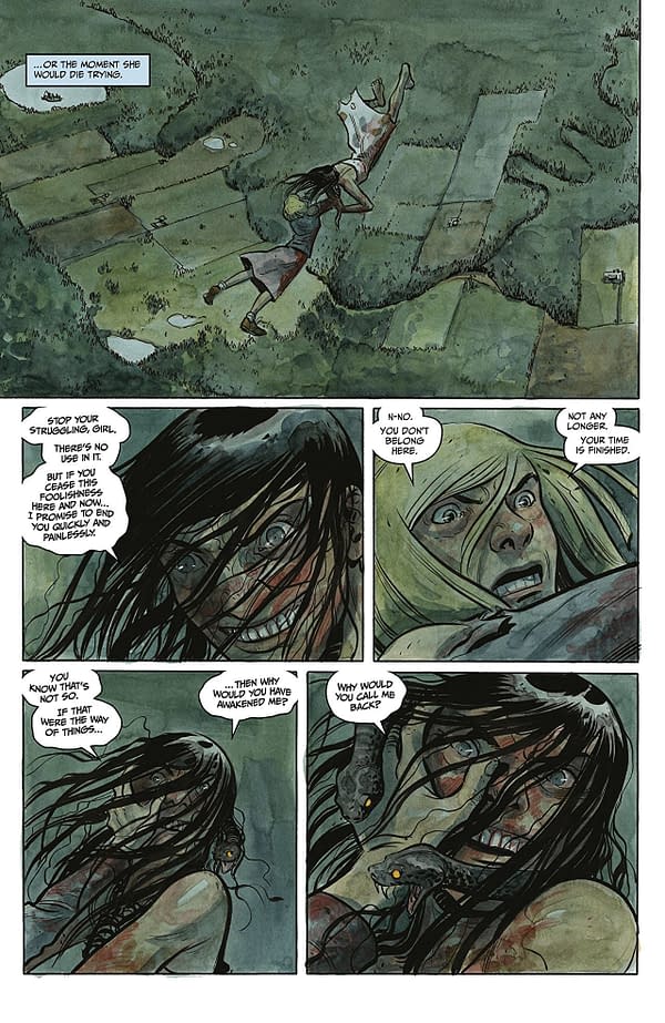 Harrow County #32 art by Tyler Crook