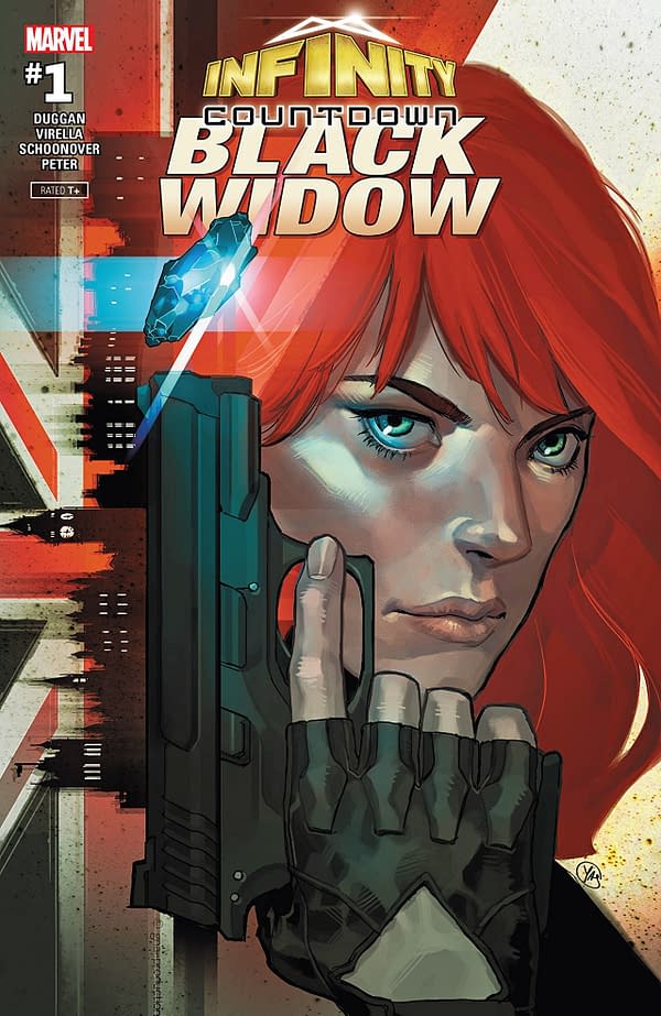 Infinity Countdown: Black Widow #1 cover by Yasmine Putri