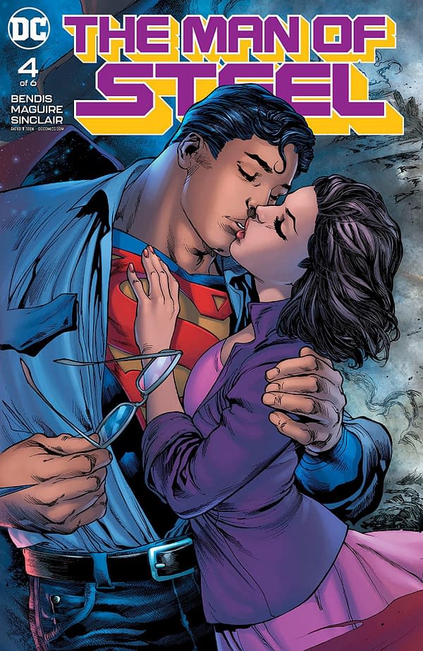 Man of Steel #4 cover by Ivan Reis, Joe Prado, and Alex Sinclair