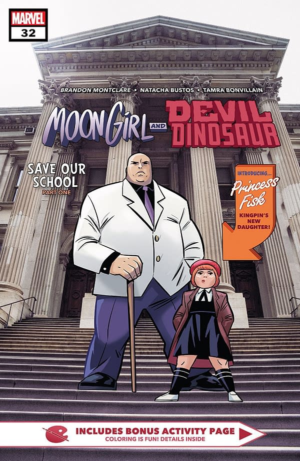 Moon Girl and Devil Dinosaur #32: Not Suitable for Children?