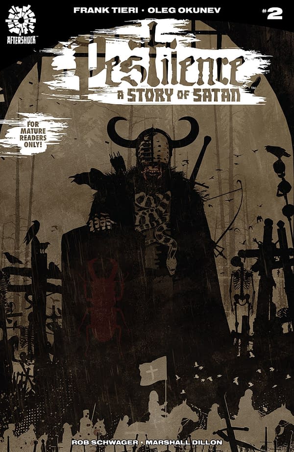 Pestilence: A Story of Satan #2 cover by Tim Bradstreet