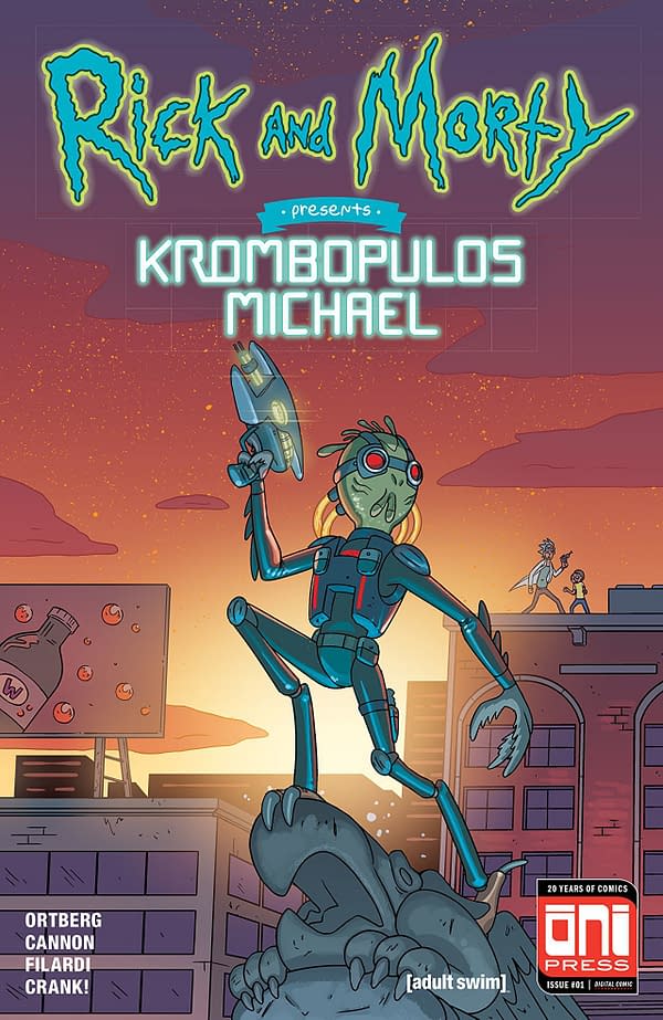 Rick and Morty Presents Krombopulous Michael #1 cover by CJ Cannon