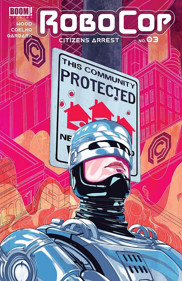 Robocop: Citizen's Arrest #3 cover by Nimit Malavia