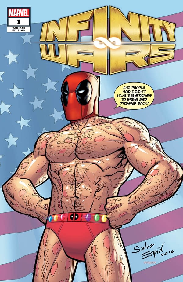 Marvel Gets Deadpool to Bring Back His Red Trunks Too