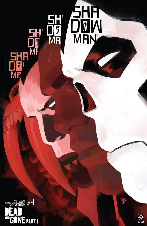 Shadowman #4 cover by Tonci Zonjic