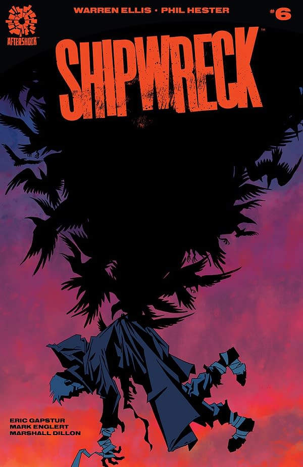 Shipwreck #6 cover by Phil Hester and Mark Englert