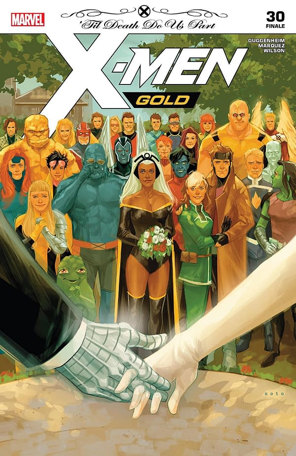 X-Men: Golld #30 cover by Phil Noto