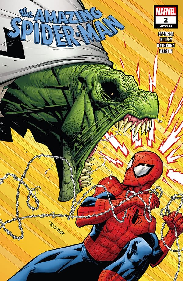 Amazing Spider-Man #2 cover by Ryan Ottley and Laura Martin