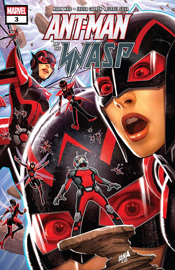 Ant-Man and the Wasp #3 cover by David Nakayama