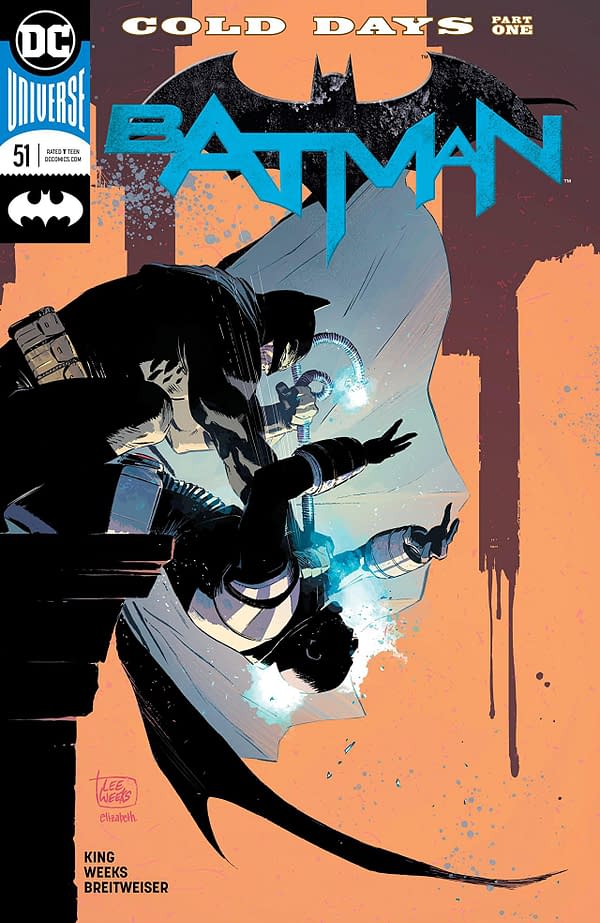 Batman #51 cover by Lee Weeks and Elizabeth Breitweiser