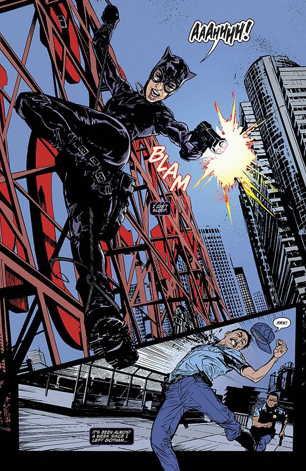 Catwoman #1 art by Joelle Jones and Laura Allred