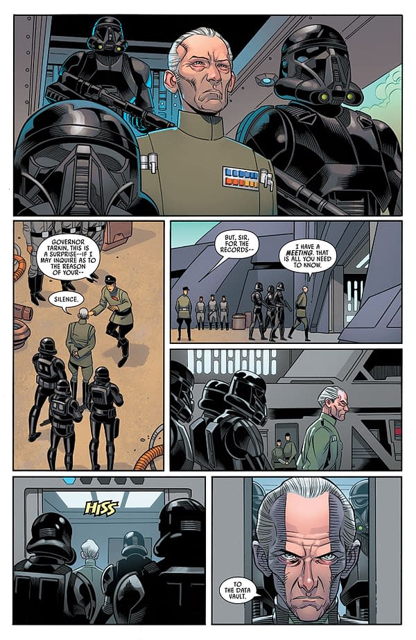 Darth Vader Annual #2 art by Leonard Kirk, Walden Wong, Scott Hanna, and Nolan Woodard