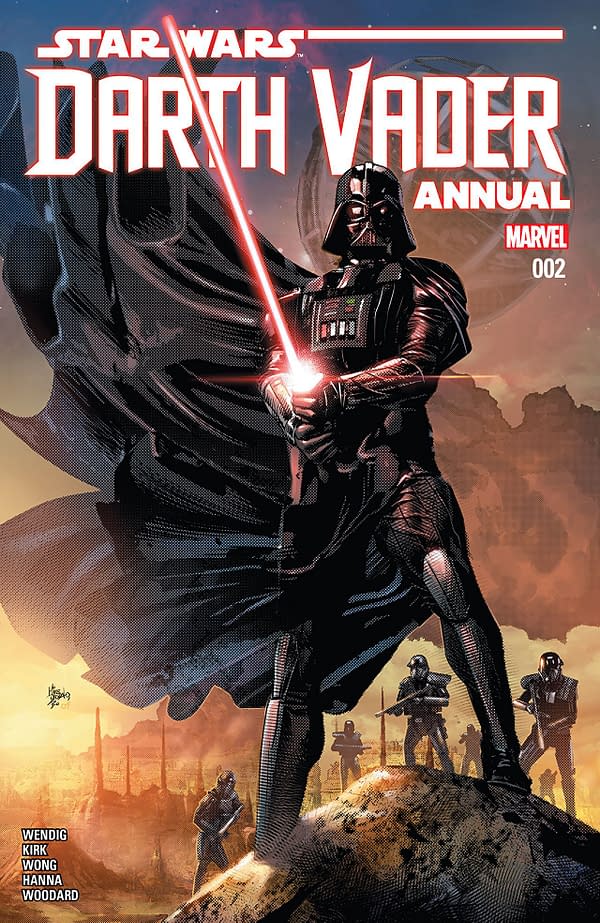 Darth Vader Annual #2 cover by Mike Deodato Jr. and Arif Prianto