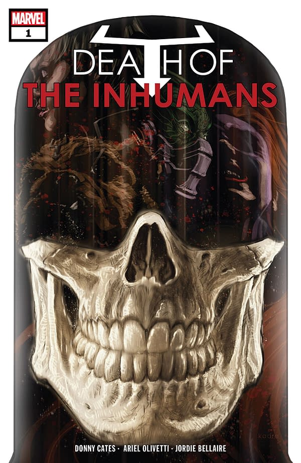 Death of the Inhumans #1 cover by Kaare Andrews