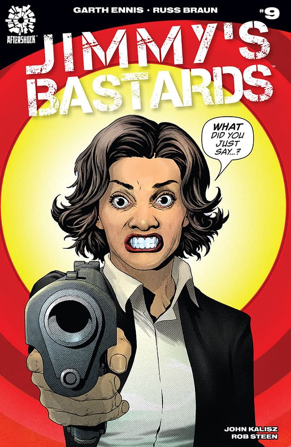 Jimmy's Bastards #9 cover by Andy Clarke and Jose Villarrubia
