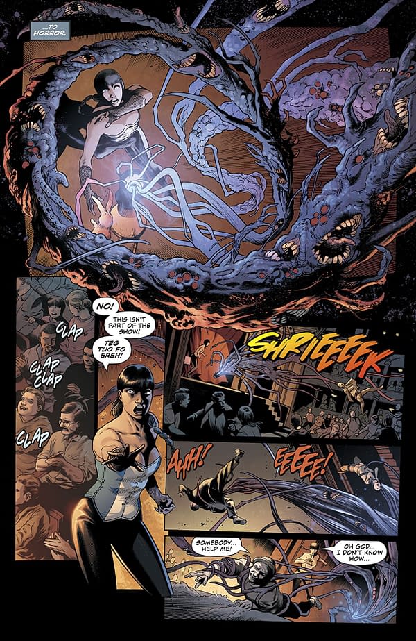 Justice League Dark #1 art by Alvaro Martinez Bueno, Raul Fernandez, and Brad Anderson