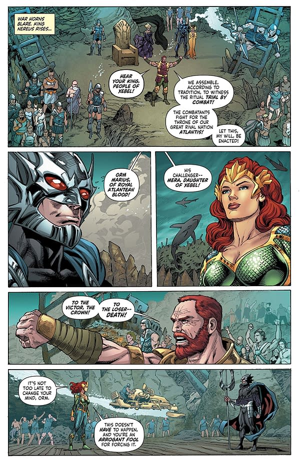 Mera: Queen of Atlantis #6 art by Lan Medina, Norm Rapmund, and Veronica Gandini