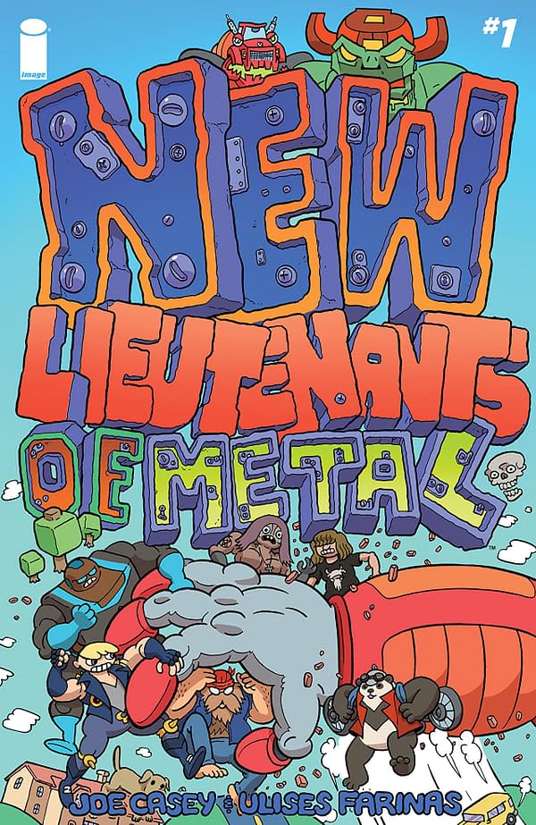 New Lieutenants of Metal #1 cover by Ulises Farinas