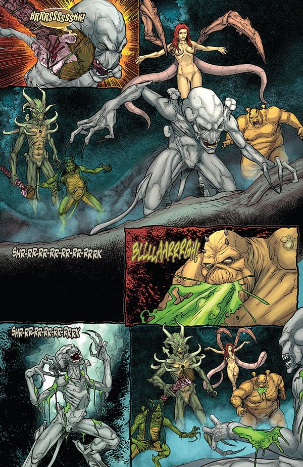 Pumpkinhead #5 art by Blacky Shepherd and Arancia Studios