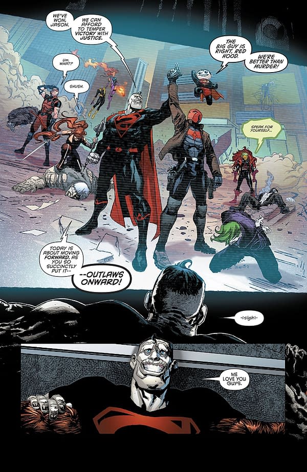 Red Hood and the Outlaws #24 art by Allison Borges and Veronica Gandini