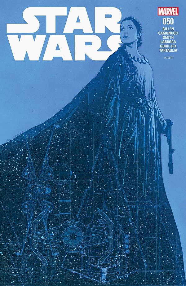 Star Wars #50 cover by Travis Charest