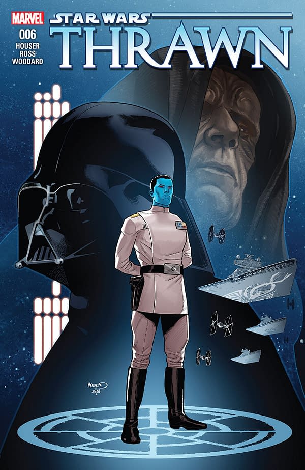 Star Wars: Thrawn #6 cover by Paul Renaud