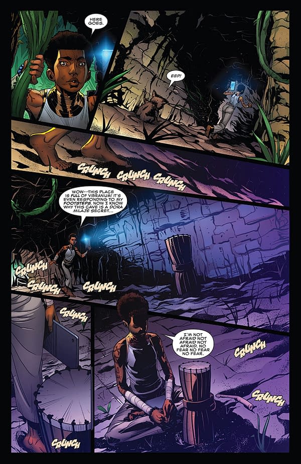 X-Men: Wakanda Forever #1 art by Ray Anthony-Height, Alberto Albuquerque, Juan Vlasco, Keith Champagne, and Erick Arciniega