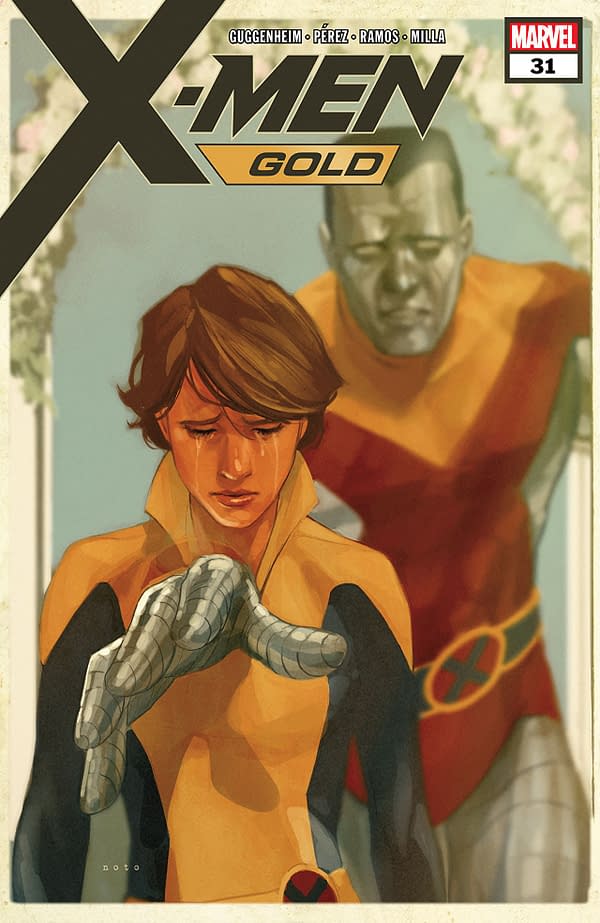 X-Men: Gold #31 cover by Phil Noto