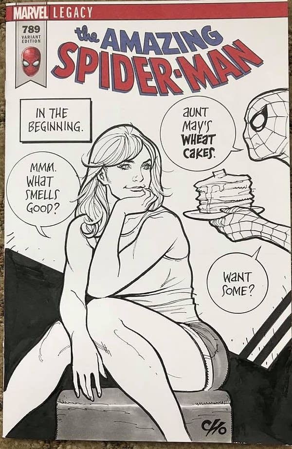 Frank Cho's Outrage Sketch Covers From Baltimore Comic Con