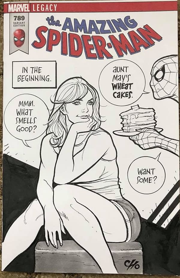 Why Frank Cho Keeps Those Outrage Sketch Covers Going